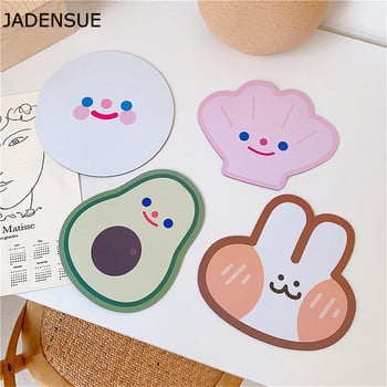 Smiley Clouds Avocado Cute Desk Mats Mouse Pad Ins Japanese Style Creative Office Компютърна клавиатура Mousepad Deskpad Mouse Pad