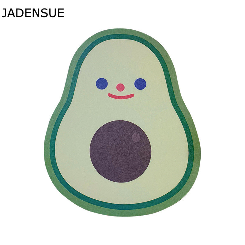 Smiley Clouds Avocado Cute Desk Mats Mouse Pad Ins Japanese Style Creative Office Computer Tipkovnica Mousepad Podloga za stol Mouse Podloga