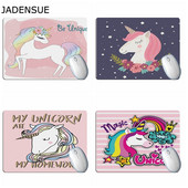 Gaming Creativ Office Mouse Pad Fete drăguțe Inimă Desene Animat Unicorn Tampă de birou pentru computer Covorașe de birou din cauciuc Covoraș de mouse pentru laptop pentru șoareci