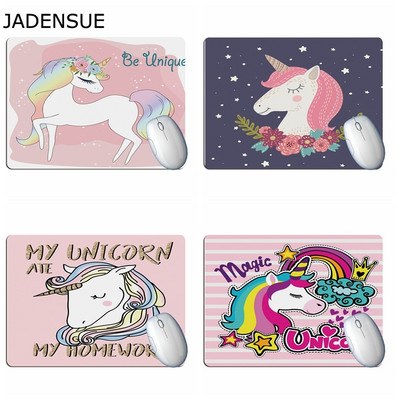 Gaming Creativ Office Mouse Pad Fete drăguțe Inimă Desene Animat Unicorn Tampă de birou pentru computer Covorașe de birou din cauciuc Covoraș de mouse pentru laptop pentru șoareci