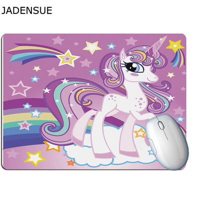 Gaming Creativ Office Mouse Pad Fete drăguțe Inimă Desene Animat Unicorn Tampă de birou pentru computer Covorașe de birou din cauciuc Covoraș de mouse pentru laptop pentru șoareci