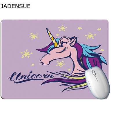 Gaming Creativ Office Mouse Pad Fete drăguțe Inimă Desene Animat Unicorn Tampă de birou pentru computer Covorașe de birou din cauciuc Covoraș de mouse pentru laptop pentru șoareci
