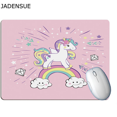 Gaming Creativ Office Mouse Pad Fete drăguțe Inimă Desene Animat Unicorn Tampă de birou pentru computer Covorașe de birou din cauciuc Covoraș de mouse pentru laptop pentru șoareci