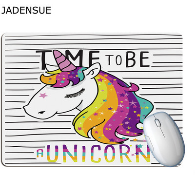Gaming Creativ Office Mouse Pad Fete drăguțe Inimă Desene Animat Unicorn Tampă de birou pentru computer Covorașe de birou din cauciuc Covoraș de mouse pentru laptop pentru șoareci