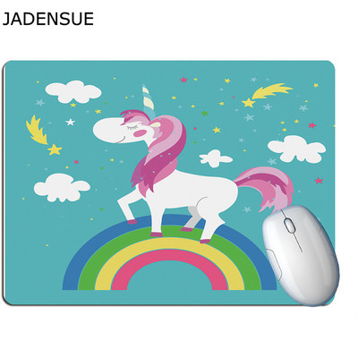 Gaming Creativ Office Mouse Pad Fete drăguțe Inimă Desene Animat Unicorn Tampă de birou pentru computer Covorașe de birou din cauciuc Covoraș de mouse pentru laptop pentru șoareci