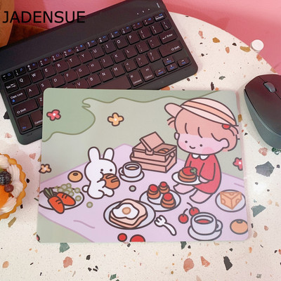 Kawaii Deskpad Podloga za miš Vodootporna slatka podloga za miš Podloge za pisaći stol za miševe Mause za uredsko računalo Tipkovnica Laptop Podloga za miš