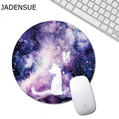 Kawaii podloga za miš Gaming Round Cute Cup Podloge za stol Deskpad Laptop Podloga za miš za miševe Mause Uredski dodaci PC Računalo
