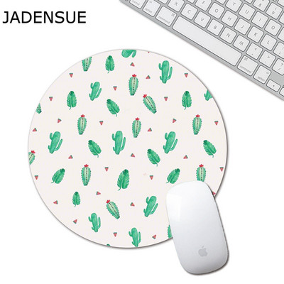 Kawaii podloga za miš Gaming Round Cute Cup Podloge za stol Deskpad Laptop Podloga za miš za miševe Mause Uredski dodaci PC Računalo