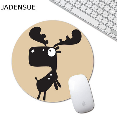 Kawaii podloga za miš Gaming Round Cute Cup Podloge za stol Deskpad Laptop Podloga za miš za miševe Mause Uredski dodaci PC Računalo