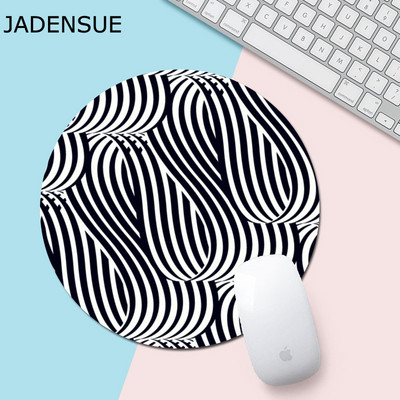 Kawaii podloga za miš Gaming Round Cute Cup Podloge za stol Deskpad Laptop Podloga za miš za miševe Mause Uredski dodaci PC Računalo
