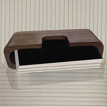 Професионална кутия за съхранение Практична дървена маса с едно отделение Органайзер Бизнес куфар Настолен държач за карти Офис