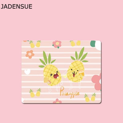 Négyzet alakú, természetes gumiból készült egérpad Kicsi friss laptop egéralátét Számítógépes személyiség Kreativitás Kis dinoszaurusz asztallap asztali szőnyegek