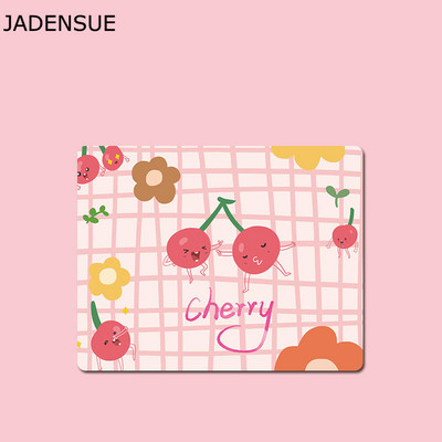 Négyzet alakú, természetes gumiból készült egérpad Kicsi friss laptop egéralátét Számítógépes személyiség Kreativitás Kis dinoszaurusz asztallap asztali szőnyegek