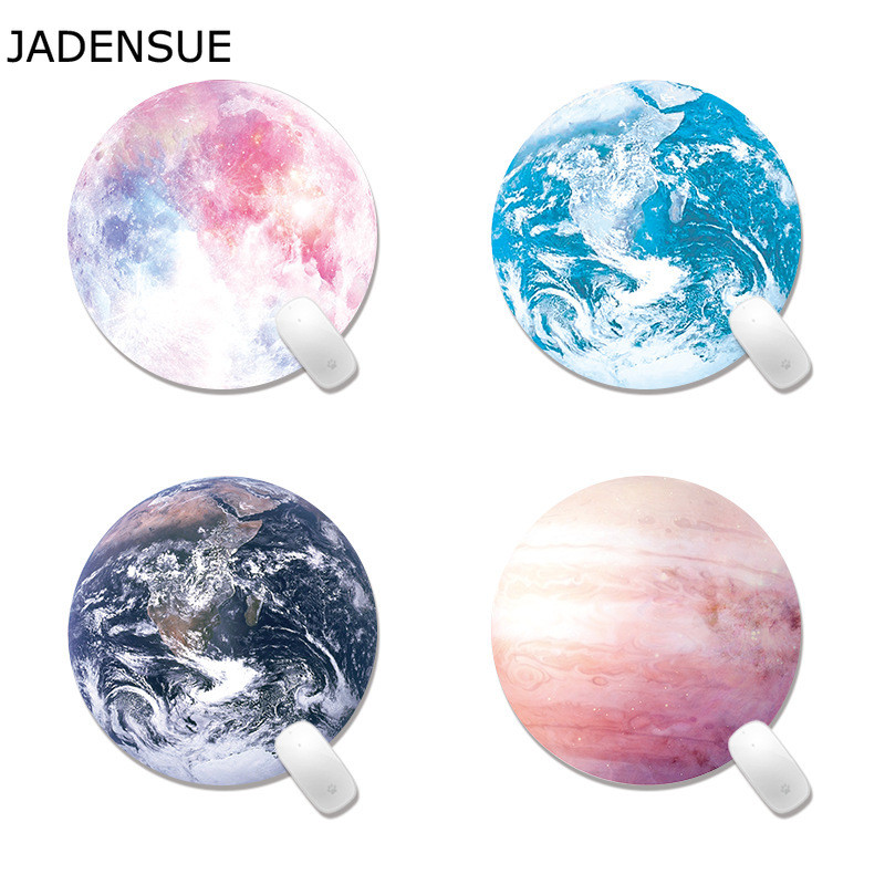 2022 New Planets Podloga za miša Neklizajuća kružna gaming igra Prijenosno računalo Uredski materijal Zaštita okoliša Meka podloga za stol Podloge za stol