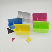 Mágneses írószertartó íróasztal és hűtőszekrény tárolására, tábla jelölő és krétatollas rendszerező doboz iskolai felszerelésekhez