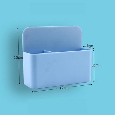 Mágneses írószertartó íróasztal és hűtőszekrény tárolására, tábla jelölő és krétatollas rendszerező doboz iskolai felszerelésekhez