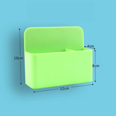 Mágneses írószertartó íróasztal és hűtőszekrény tárolására, tábla jelölő és krétatollas rendszerező doboz iskolai felszerelésekhez