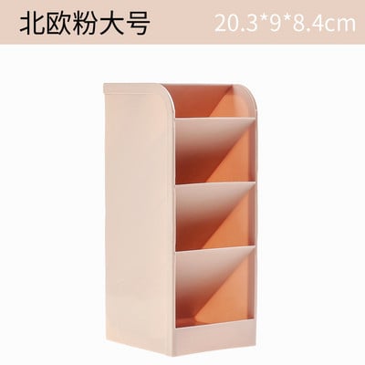 Kreativni kosi držač za olovke Modni stolni prostor za pohranu Studentski pribor Personality Jednostavan držač za olovke velikog kapaciteta s četiri mreže