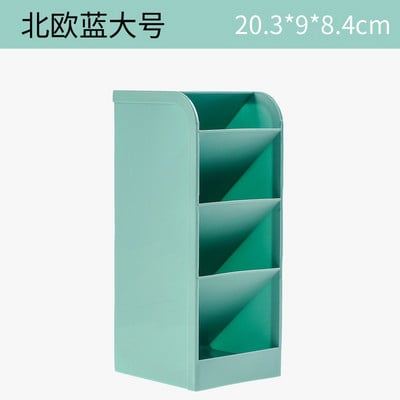 Kreativni kosi držač za olovke Modni stolni prostor za pohranu Studentski pribor Personality Jednostavan držač za olovke velikog kapaciteta s četiri mreže