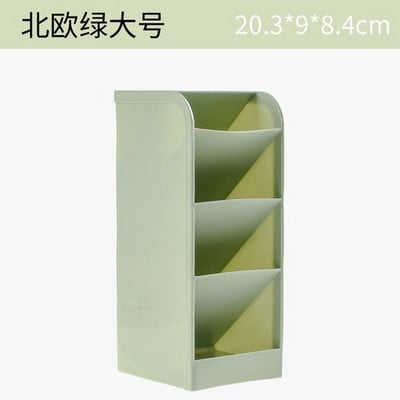 Kreativni kosi držač za olovke Modni stolni prostor za pohranu Studentski pribor Personality Jednostavan držač za olovke velikog kapaciteta s četiri mreže