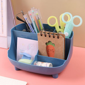 6 pojaseva Uredski držač za olovke Kutija za pohranu Stolni organizator Višenamjenska knjiga Olovka Kutija za pohranu kozmetike Pribor za pisanje