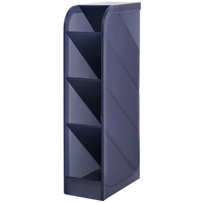 Držač za olovke Matirani višenamjenski Pp plastični kosi umetak Stolni školski pribor Stolni organizator 4 rešetkasti uredski stalak za olovke