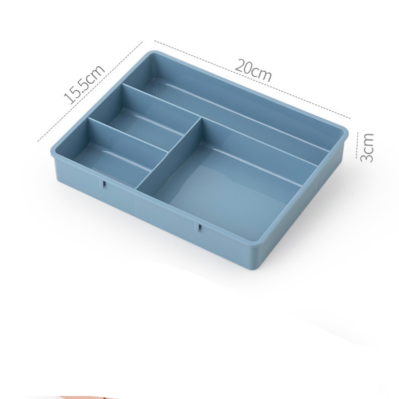 Slatki držač za pisaći pribor Ladica Radna površina Trake za nakit Kutija za pohranu 4 rešetke Organizator za pohranu šminke velikog kapaciteta Školski pribor