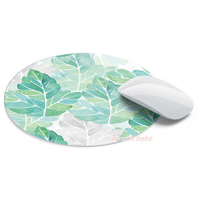 1kom slatka podloga za miš mali okrugli veliki jastuk prijenosni uredski kućni prirodni protuklizni gumeni podloga za miš