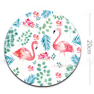 1kom slatka podloga za miš mali okrugli veliki jastuk prijenosni uredski kućni prirodni protuklizni gumeni podloga za miš