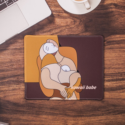 2022 nova Mouse Pad Deskpad 21*26cm Kawaii Pad Gaming Slatka podloga za stol Ured Home PC Računalo Tipkovnica Zaštita djevojka