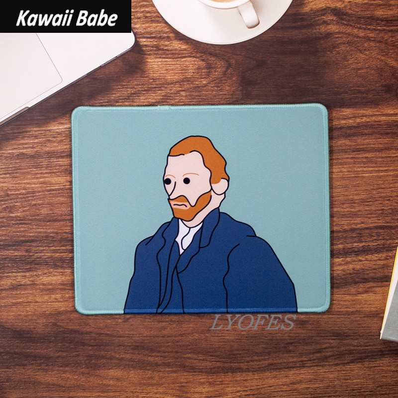 2022 nova Mouse Pad Deskpad 21*26cm Kawaii Pad Gaming Slatka podloga za stol Ured Home PC Računalo Tipkovnica Zaštita djevojka