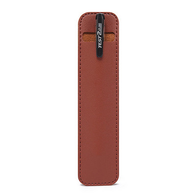 1 buc. Husă pentru creion din piele PU Husă de protecție pentru stilou Cutie de papetărie pentru studenți, de culoare solidă, creativă simplă, cadou