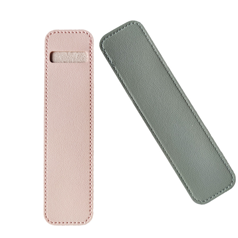 1 buc. Husă pentru creion din piele PU Husă de protecție pentru stilou Cutie de papetărie pentru studenți, de culoare solidă, creativă simplă, cadou