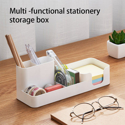 Creatively Storage Θήκη για στυλό επιστολόχαρτα Μεγάλης χωρητικότητας Οργάνωση οθόνης Καλλυντικά Επιτραπέζια θήκη για σήμα Λευκό