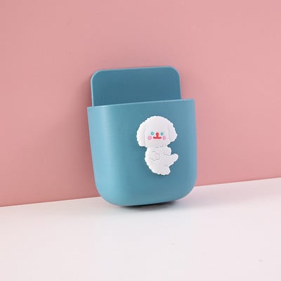 Slatka polica za pohranu Stolni organizatori Držač za olovke Samoljepljiva kutija Stolni organizator Daljinski upravljač TV Držač torbice za mobilni telefon