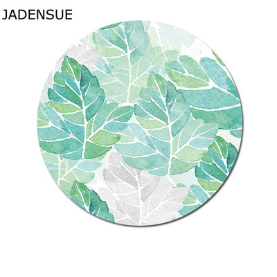 Prekrasna gumena podloga za računalni miš, podebljana crtana okrugla podloga za miša s pingvinom, 20 cm za MacBook Xiaomi Lenovo