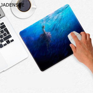 Deskpad Kawaii Desk Mats Cartoon Slatka podloga za miša Girls Gaming Laptop Mouse Mats for Home Decor Uredski dodaci 210x260x3mm