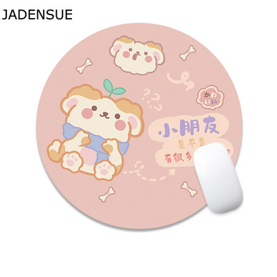 22x22 cm Cute Mouse Pad Deskpad Kawaii Πατάκια γραφείου γραφής Πληκτρολόγιο υπολογιστή Πληκτρολόγιο φορητού υπολογιστή Ποντίκι Στρογγυλό Αξεσουάρ γραφείου Διακόσμηση σπιτιού