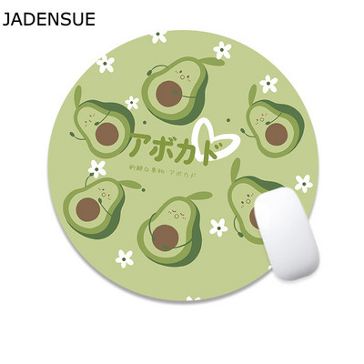 22x22 cm Cute Mouse Pad Deskpad Kawaii Πατάκια γραφείου γραφής Πληκτρολόγιο υπολογιστή Πληκτρολόγιο φορητού υπολογιστή Ποντίκι Στρογγυλό Αξεσουάρ γραφείου Διακόσμηση σπιτιού