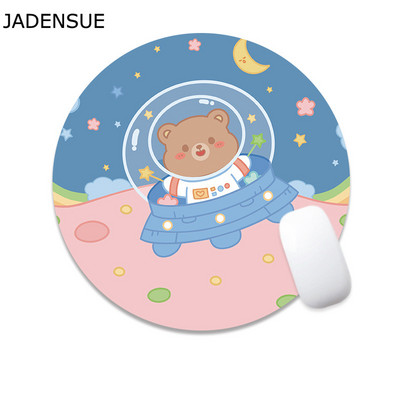22x22 cm Cute Mouse Pad Deskpad Kawaii Πατάκια γραφείου γραφής Πληκτρολόγιο υπολογιστή Πληκτρολόγιο φορητού υπολογιστή Ποντίκι Στρογγυλό Αξεσουάρ γραφείου Διακόσμηση σπιτιού