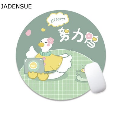 22x22 cm Cute Mouse Pad Deskpad Kawaii Πατάκια γραφείου γραφής Πληκτρολόγιο υπολογιστή Πληκτρολόγιο φορητού υπολογιστή Ποντίκι Στρογγυλό Αξεσουάρ γραφείου Διακόσμηση σπιτιού