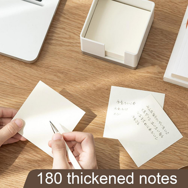 su tamponiniu popieriumi Šiuolaikinės kasdienio naudojimo raštinės reikmenys Užrašų organizatorius Kvadratinis lipnių lapelių laikiklis Kompaktiški klasės daiktai