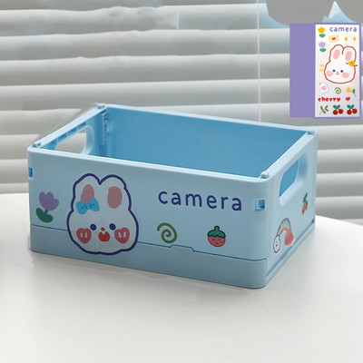 Mielos mergaitės sulankstoma laikymo dėžutė Stalinis kompiuteris Studento stalas Kanceliarinės prekės Įvairios prekės Sandėliavimo krepšelis Kosmetikos laikymo krepšelis