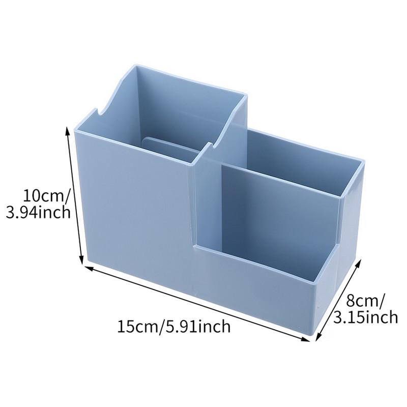 Cutie de depozitare creion multifuncțional birou școală acasă suport cosmetice organizator de birou suport de machiaj suport pentru pix de papetărie