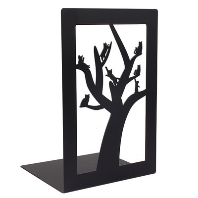 1 vnt. stilingi aukščiausios kokybės metaliniai knygų stovai, kūrybingi, tuščiaviduriai meniniai knygų stovai, kūrybingi dovanų neslystantys knygų laikikliai