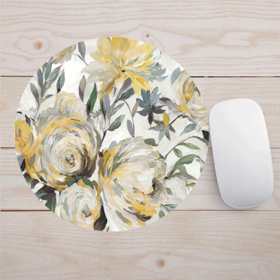 Protuklizna, izdržljiva gumena podloga za računalni miš Tablet za igre Okrugla podloga za miša Mause Podloga za miševe 20x20 cm Gamer Podloga za miša