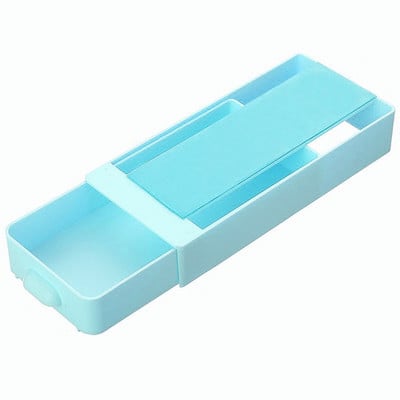 Kutija za olovke od jednostavne paste. Spremnik za olovke za studente. Kutija za pohranu velikog kapaciteta koja štedi prostor. Vodootporna kutija za pohranu.