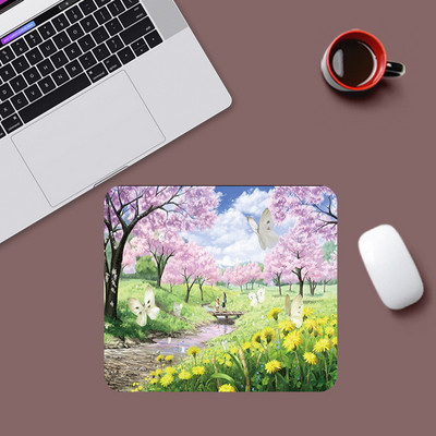 Slatka crtana podloga za miša za prijenosno računalo Mala podloga za miša Gamer 21x26cm Podloga za miša za računalne igre PC igrač za igranje Podloga za miševe Podloga za miša