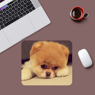 Mouse Pad cu margine de blocare de desene animate Mousepad pentru jocuri pe computer Cute Girl Cat Pad din cauciuc natural Covoraș de masă Tastatură mouse 21x26cm