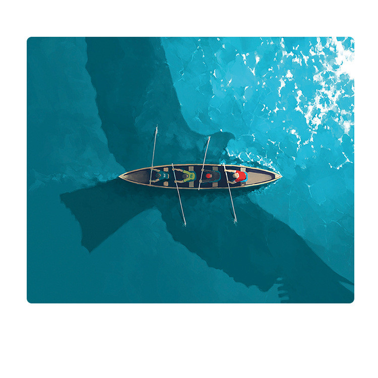 Mouse Pad cu margine de blocare de desene animate Mousepad pentru jocuri pe computer Cute Girl Cat Pad din cauciuc natural Covoraș de masă Tastatură mouse 21x26cm